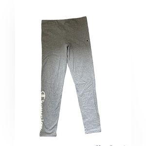Grey champion leggings. Kids XL but fits women small